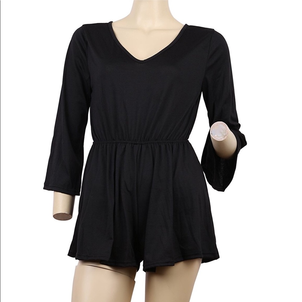 Open back romper - Picture 2 of 3
